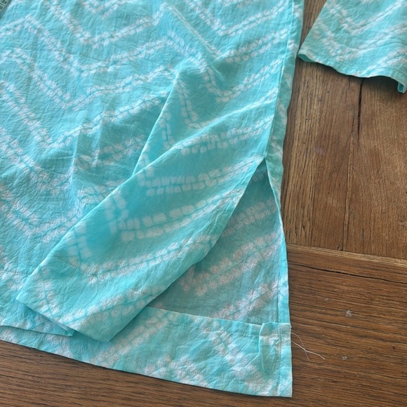 Roller Rabbit Cotton Embroidered Swim Cover-Up Tunic - Picture 6 of 7